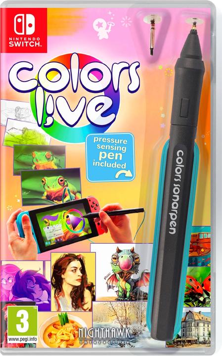 Immagine prodotto Liquidbit Colori dal vivo (incl. SonarPen) (Versione italiana) (Switch, Switch Lite, Switch OLED, DE, EN, FR, IT)