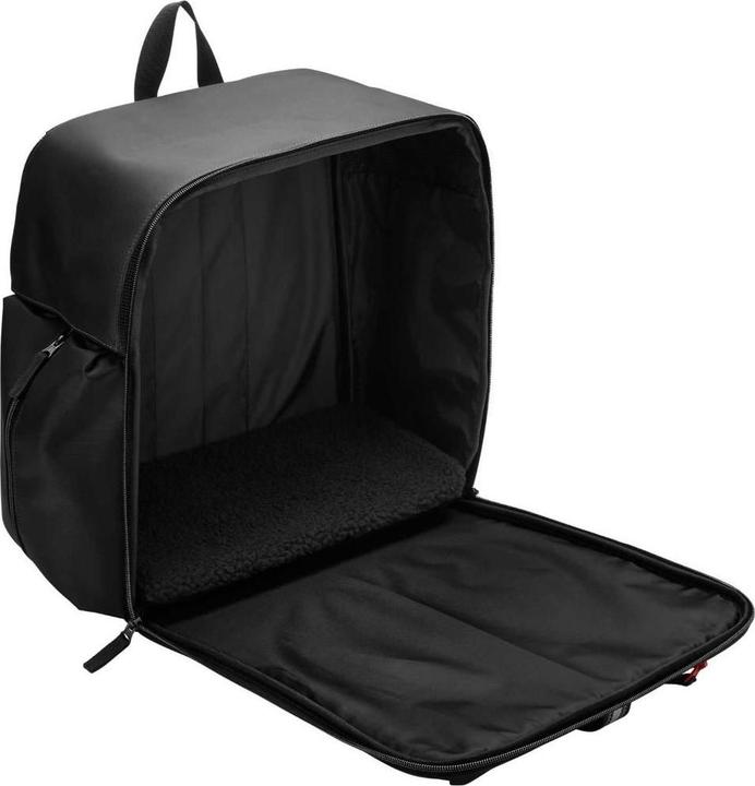 Hunter - Backpack for dog Orlando - Black (Cat, Dog, Breathable)