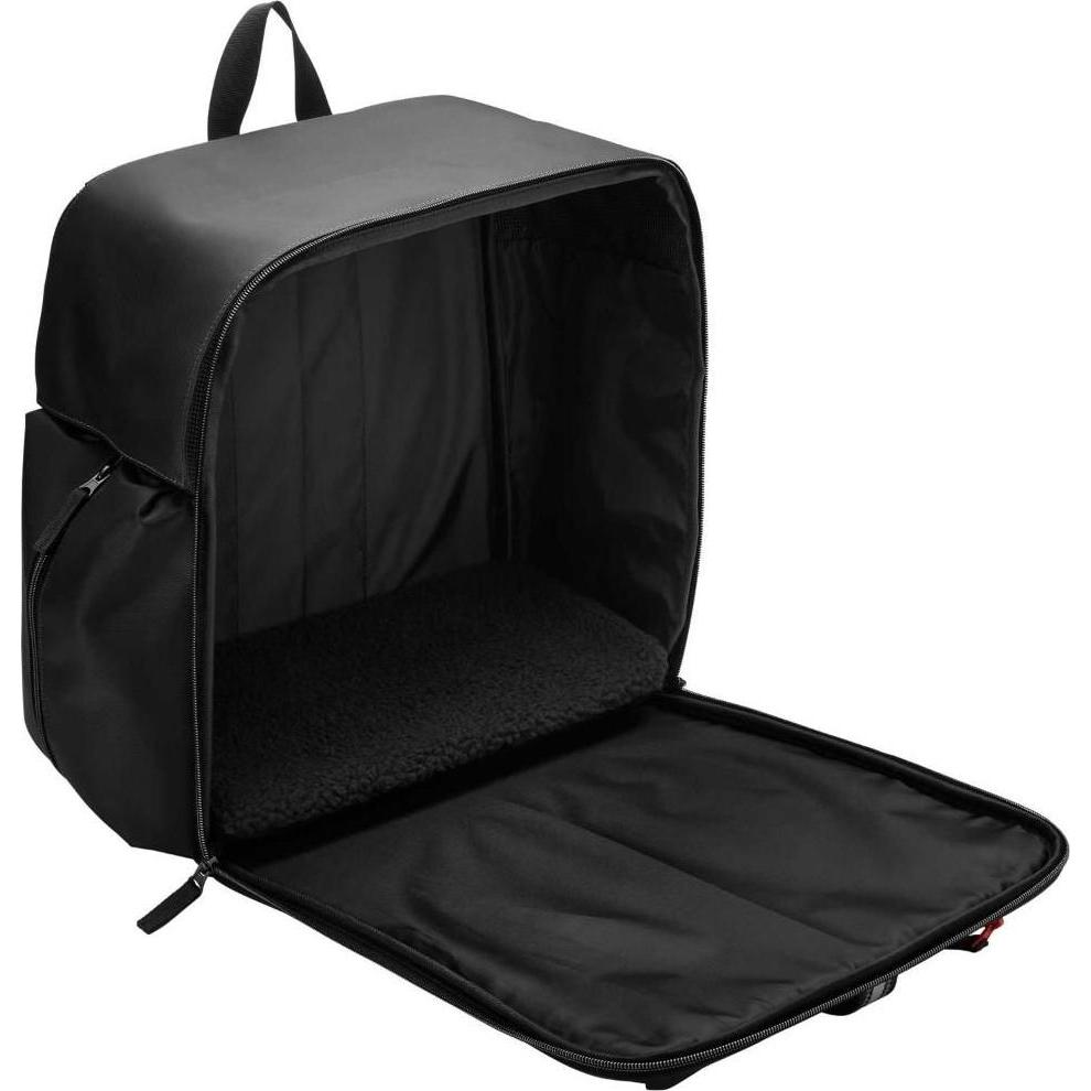 Hunter - Backpack for dog Orlando - Black (Cane, Gatto, Traspirante), Trasporto animali