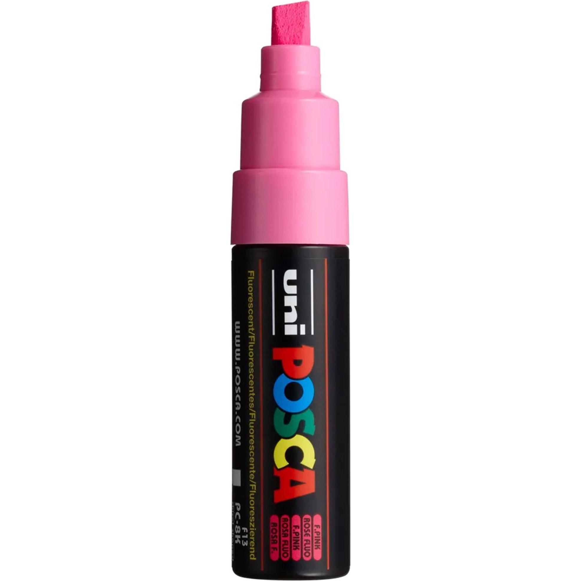 Thumbnail - Posca, Marker, Marker PC-8K Keilspitze (Rosa, 8 mm, 1 x)