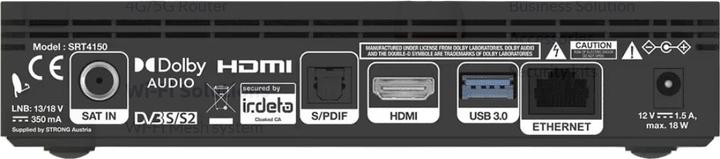 Immagine prodotto Strong SRT4150 simpliONE Box (16 GB, DVB-S)
