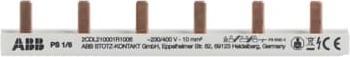 Nährwerte und Zutaten ABB 1-Phasen-Sammelschiene PS1/6 pro M compact 6 Module geschlossen PS1/6