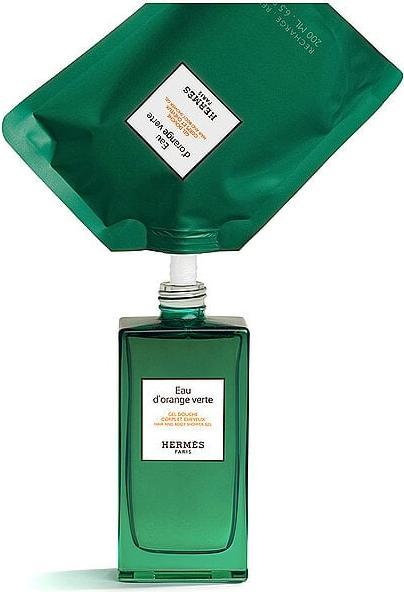 Actual product image Hermès Eau dorange verte, for body hair (200 ml)