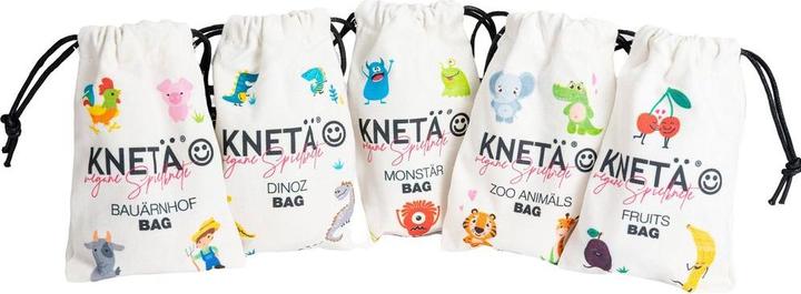 Produktbild Knetä Holzstempel Set Zoo Tiere