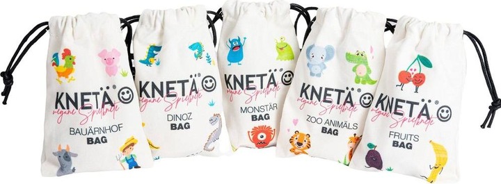 Produktbild Knetä Holzstempel Set Zoo Tiere