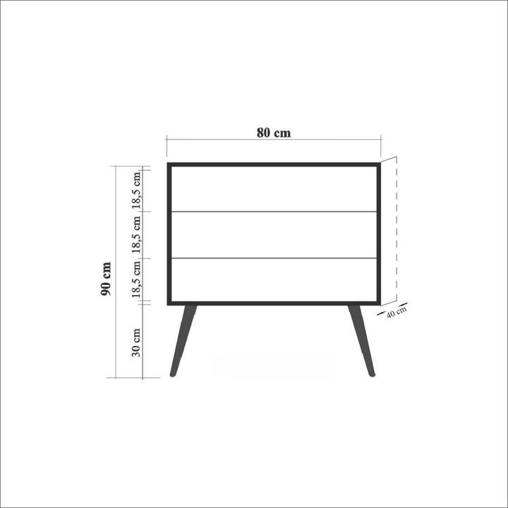 Actual product image Hanah Home Eloise (80 x 90 x 40 cm)