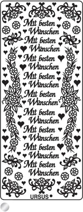 Immagine prodotto Ursus Creative Sticker 59110007 Motif 07 argento