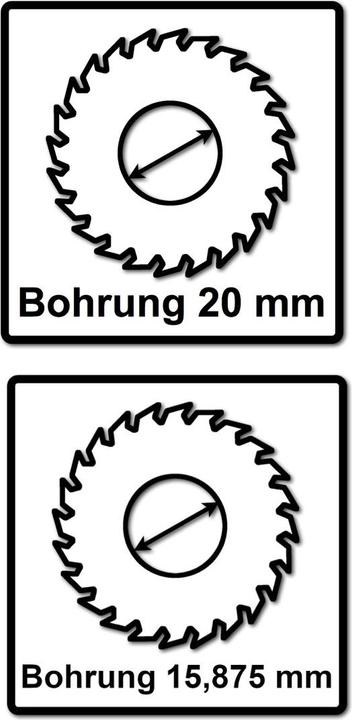 Productafbeelding Bosch Professional Zubehör Cirkelzaagblad Standaard voor hout, 160x1,5/1x20, 36 tanden