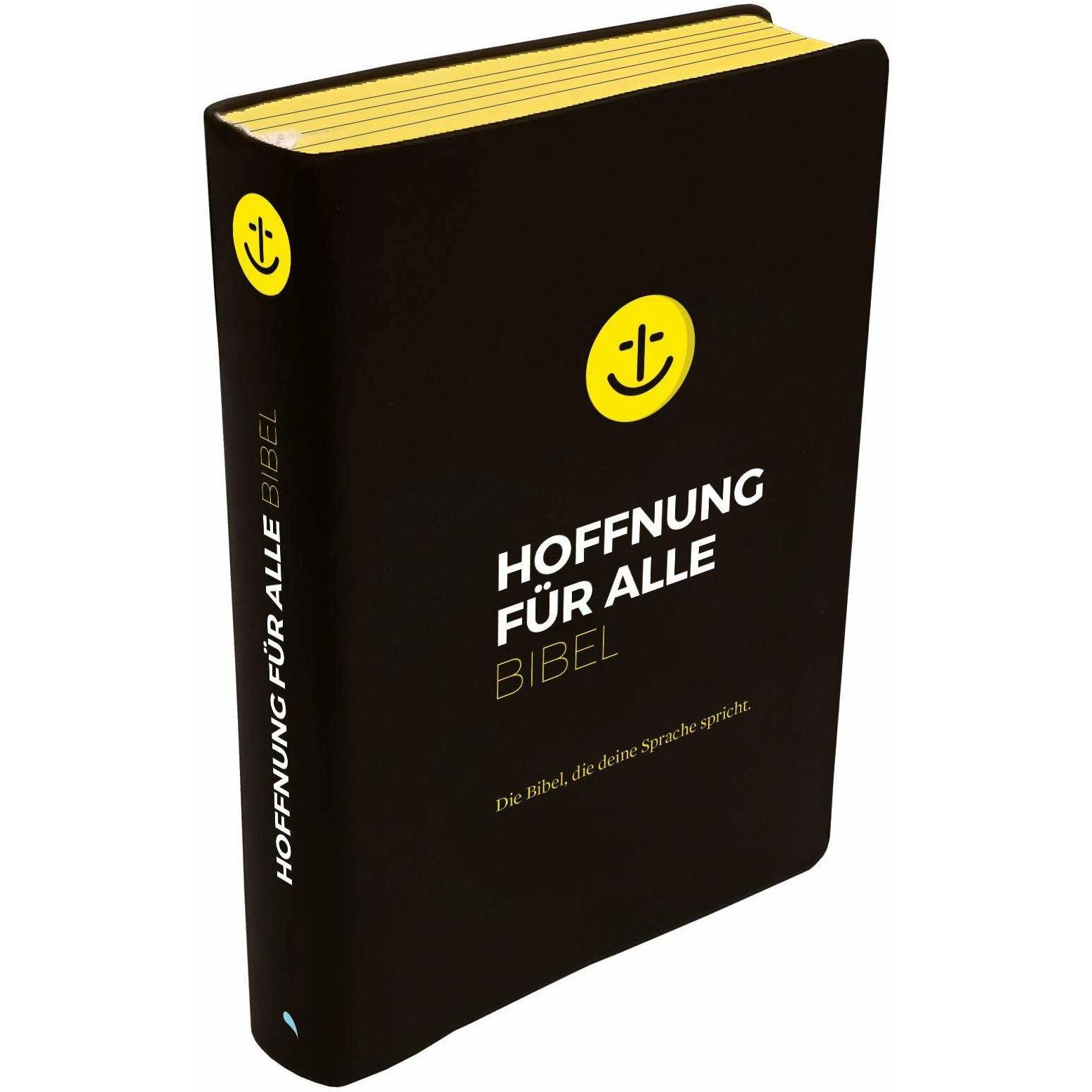Hoffnung für alle. Die Bibel - "Black Hope Edition" Grossformat mit Loch-Stanzung, Fachbücher von Inc. Biblica, Fontis -...