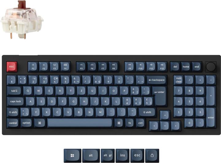 Actual product image Keychron V5 Max (CH, Cable, Wireless)