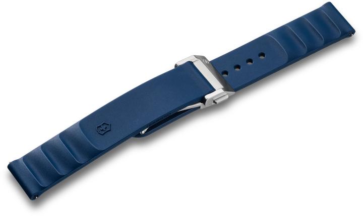 Actual product image Victorinox Rubber Strap D2-DC Small (FKM), Blue (Rubber)