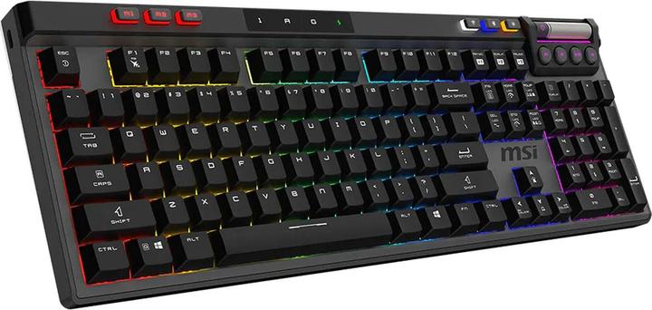Actual product image MSI STRIKE Pro Silent W Gaming Keyboard, wireless (US, Wireless)