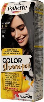 Palette Color Shampoo szampon koloryzujący do 24 myć 1-0 Czerń