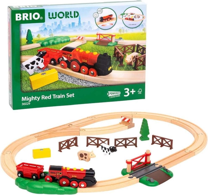 Actual product image Brio Mighty Red Train