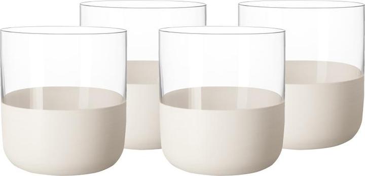 Produktbild Villeroy & Boch Schnapsglas, Set 4tlg Manufacture Rock blanc (0.80 dl, 4 x, Schnapsgläser + Shotgläser)