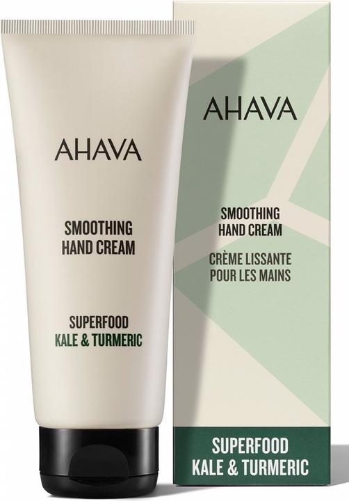 Produktbild Ahava Superfood Smoothing Hand Cream "Kale & Turmeric" - Glättend und nährende Handcreme (100 ml)