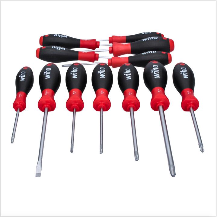 Actual product image Wiha Workshop screwdriver set (Slotted screws, Torx (TX), Pozidriv cross recess (PZ), Phillipps cross recess (PH))