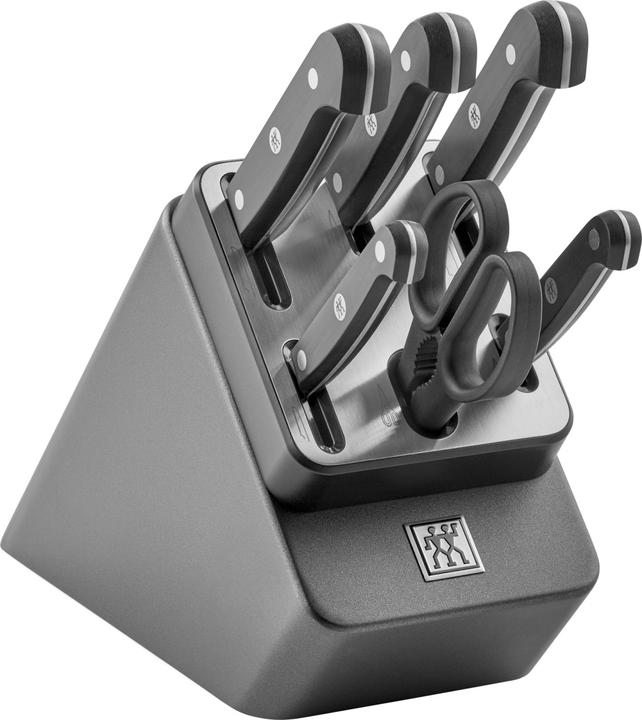 Actual product image Zwilling 7-piece Gourmet self-sharpening knife block