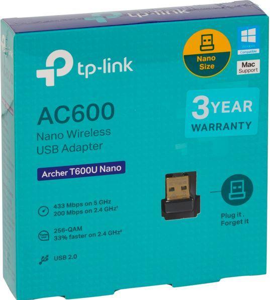 Actual product image TP-Link Archer T600U Nano (USB 2.0)