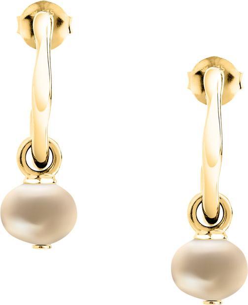 Image du produit Morellato - Charming gold-plated 2-in-1 earrings Perla SXU46 (Argent 925)