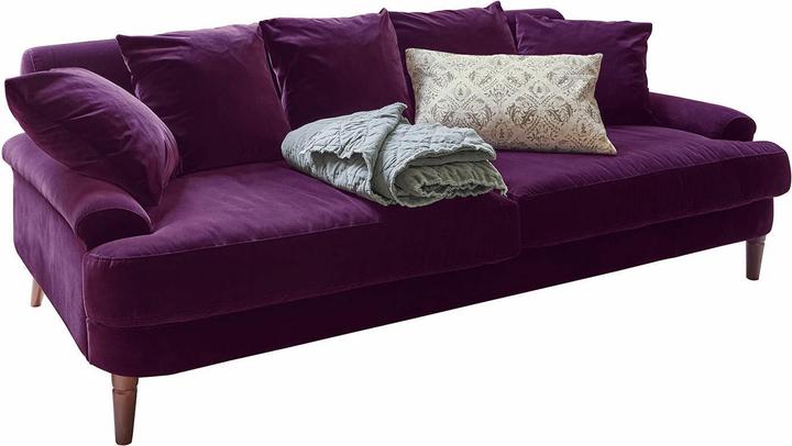 Produktbild Loberon Sofa Rivermere lila (3-Sitzer)
