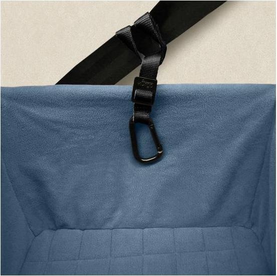 Actual product image Kurgo Rover Booster Seat car seat (Dog, Can be opened completely, Washable, Reflectors, Machine washable)