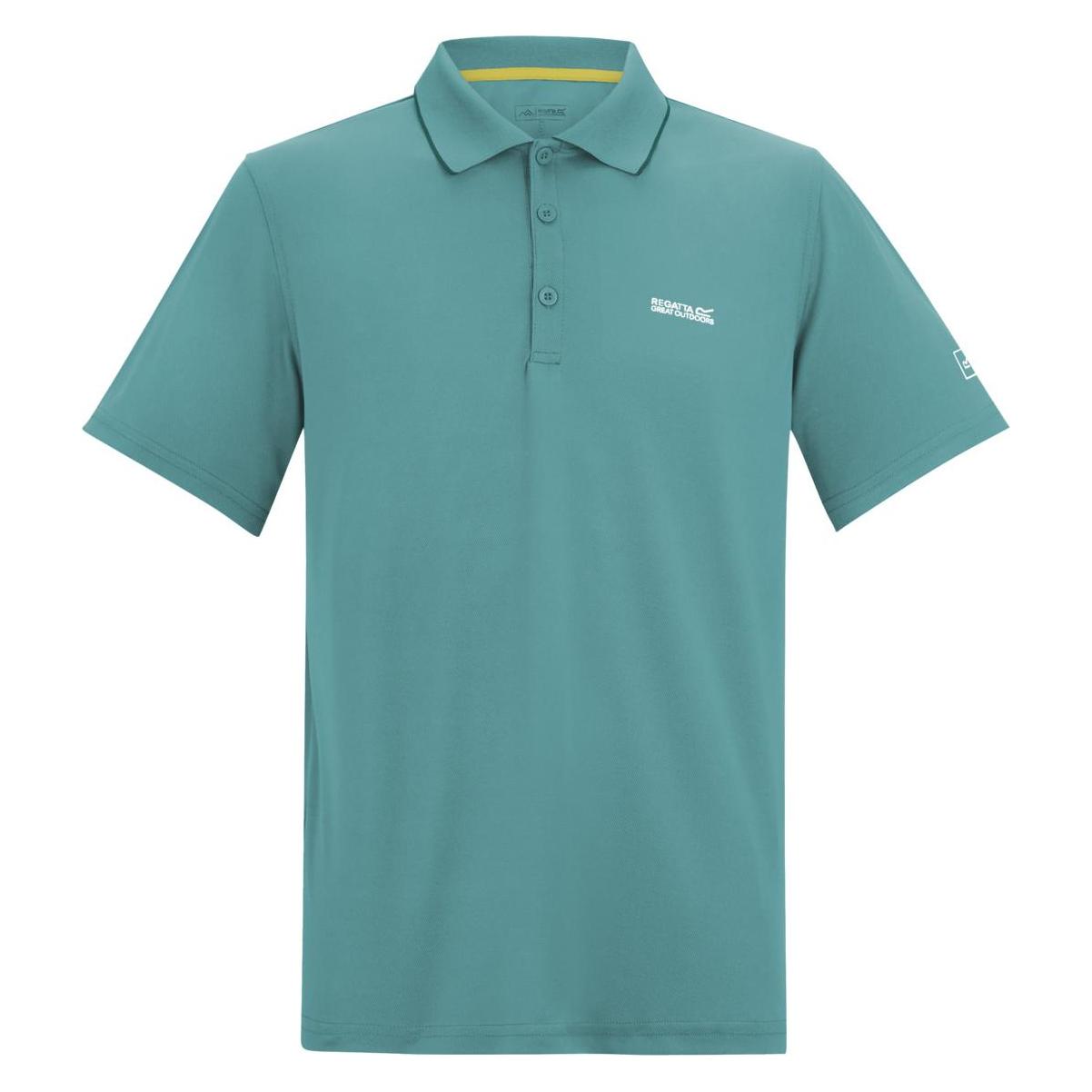 Regatta, Herren, Shirts, Polo Maverik V Heren Kledingmaat M / Kleur Lichtblauw, Blau, (M)