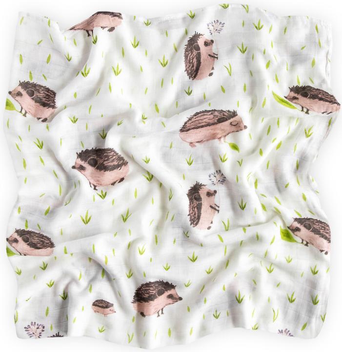 Image du produit little unicorn Echarpe de luxe en bambou mousseline simple (120 cm, 120 cm)