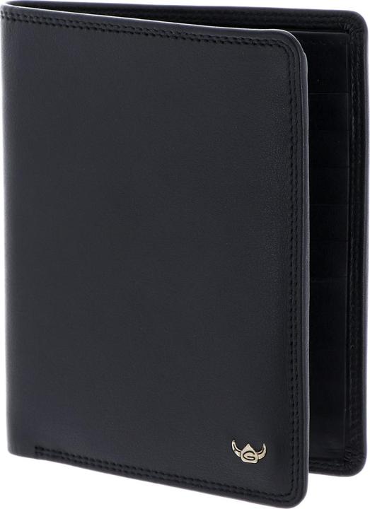 Actual product image Golden Head Polo wallet RFID leather 10.5 cm