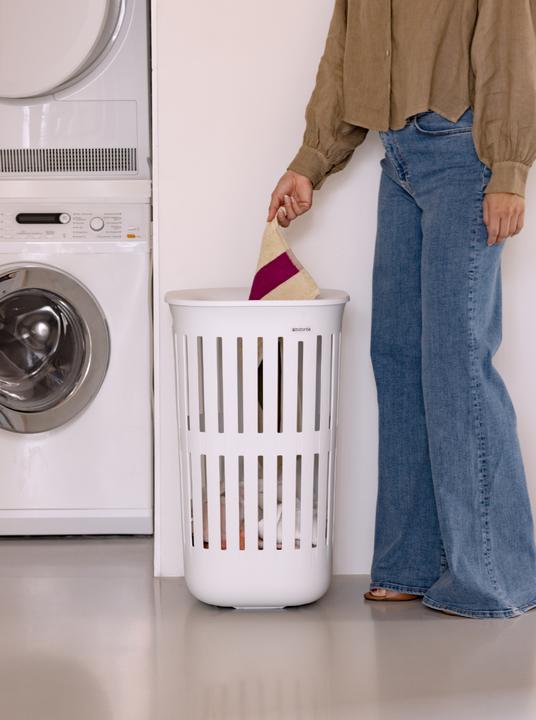 Actual product image Brabantia Wäschekorb Collect-It 2 x 55 l, Weiss (55 l)
