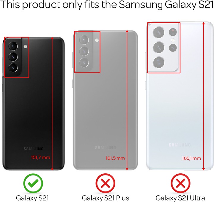 Produktbild Nalia Handyhülle (Samsung Galaxy S21)