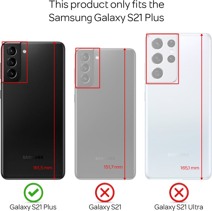Actual product image Nalia Cell phone case (Samsung Galaxy S21+)