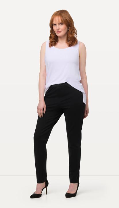 Produktbild Ulla Popken Punto-Hose Sienna, schmales Bein, Elastikbund (42)