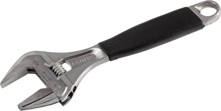 Produktbild Bahco ERGO 32-mm-Rollgabelschlüssel mit extragrosser Öffnungsweite, Zentralmutter und Gummigriff, verchro (32 mm)
