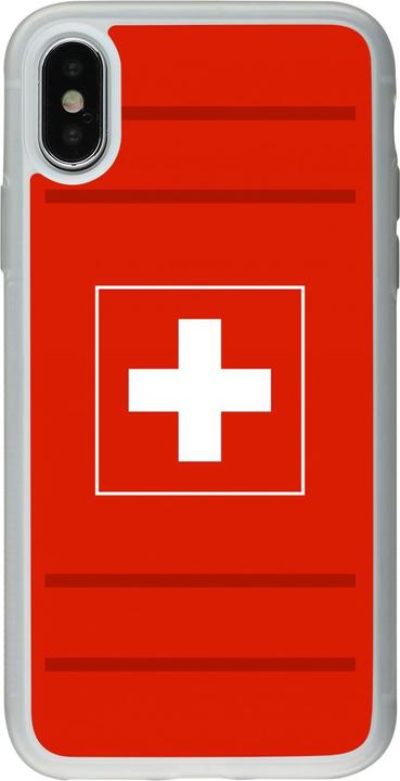 Produktbild PhoneLook Hülle Silikon transparent Euro 2020 Switzerland (Apple iPhone X, Apple iPhone XS)