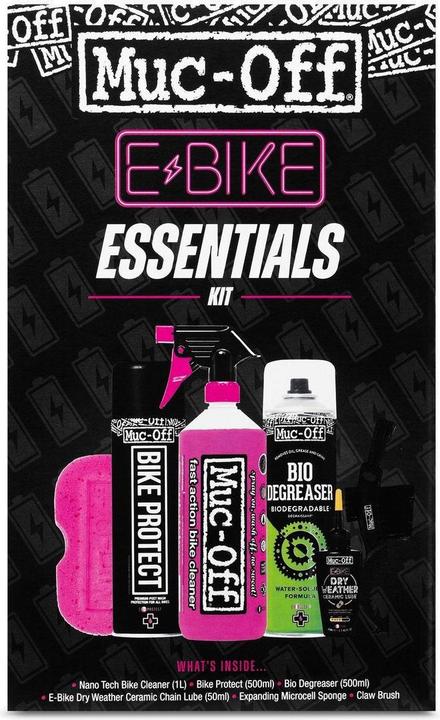 Produktbild Muc-Off Ebike Essentials Kit (1000 ml, Pflegeset)