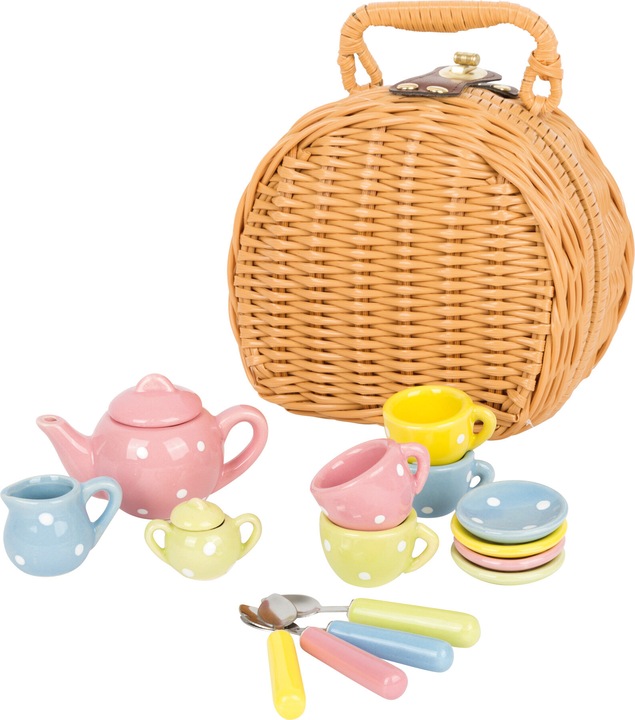 Actual product image small foot Picnic case Tea Party