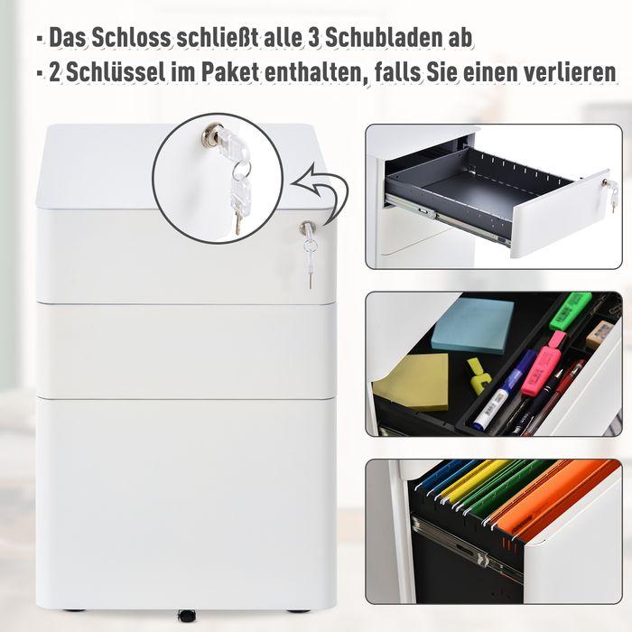 Produktbild Jamb Rollcontainer (39 x 48 x 59 cm)