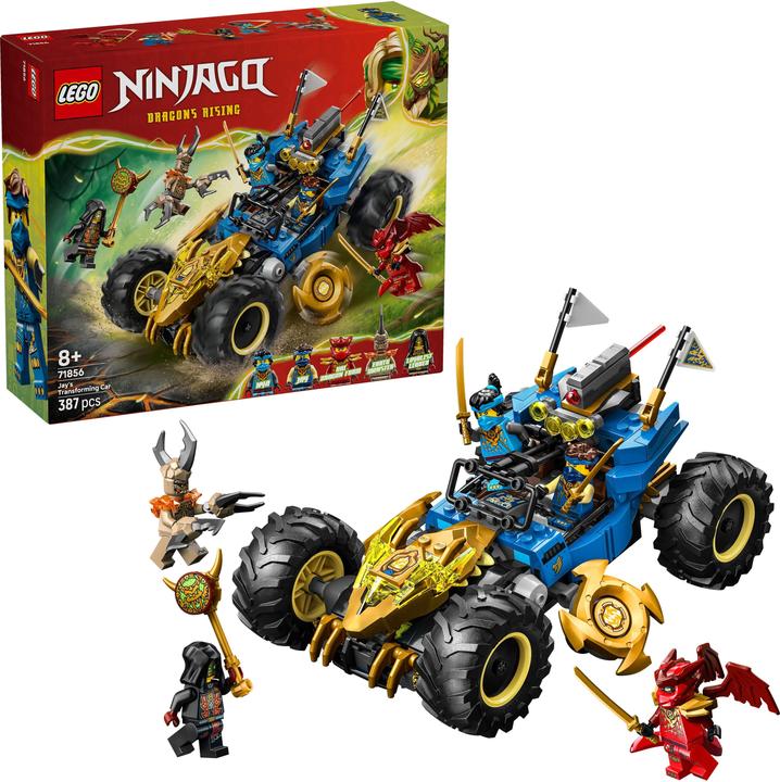 Image du produit LEGO Jays Transformationsflitzer (71856, LEGO Ninjago)