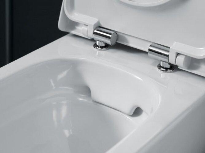 Produktbild Geberit WC-Sitz Smyle Square schmales Design weiss 500238011