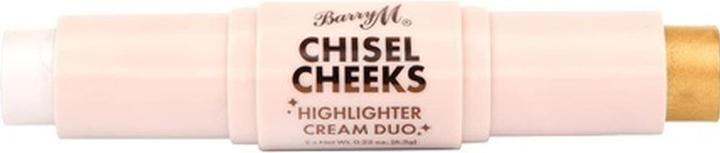 Barry M Chisel Cheeks Highlighter Cream Duo (Gold, Silver, Highlighter, 6.30 g)
