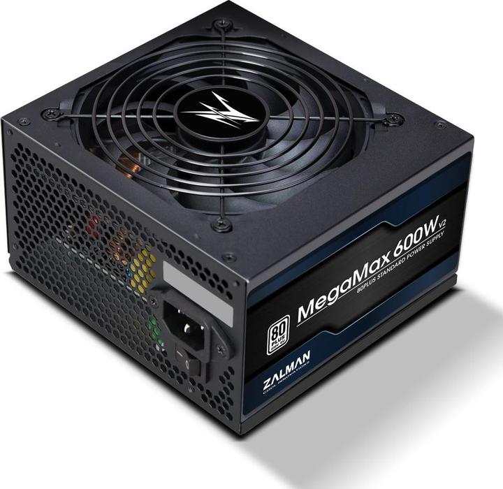 Actual product image Zalman MegaMax 600W power supply (ZM600-TXII) (600 W)