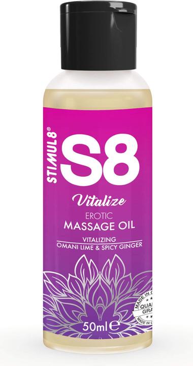 Actual product image Stimul8 S8 Massage Oil Box 3x 50ml (50 ml)