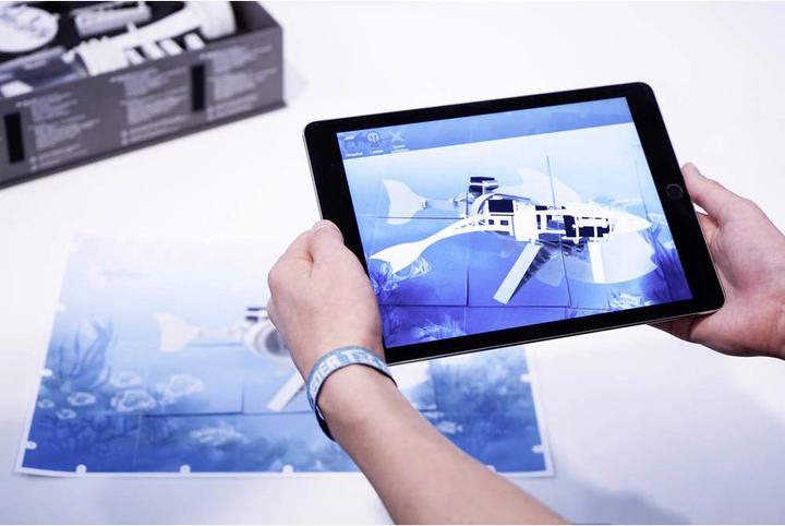 Produktbild Festo Experimentier Set Interaktives Lernposter Bionics Kit