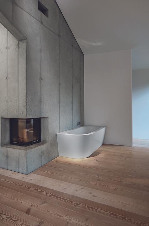 Produktbild Bette Raumsparbadewanne Starlet V Silhouette 80 x 175 cm wei glatt 6690 (122 l, 175 cm, 80 cm)