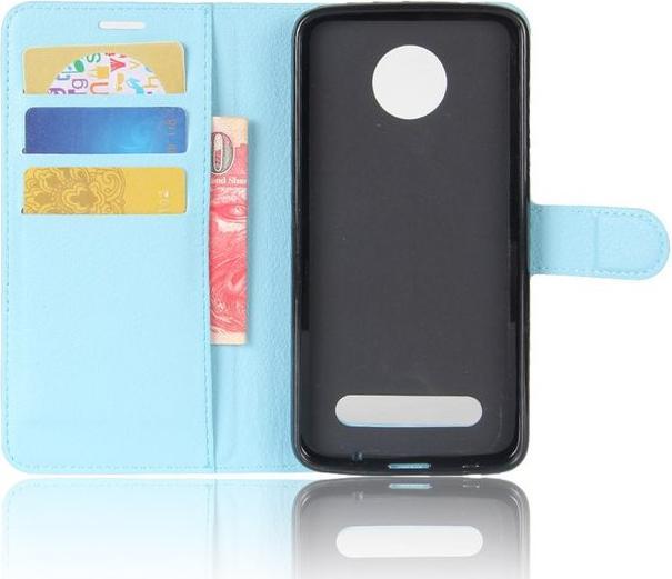 Immagine prodotto MU Classic Copertina in pelle con texture litchi (Motorola Moto Z2 Play)