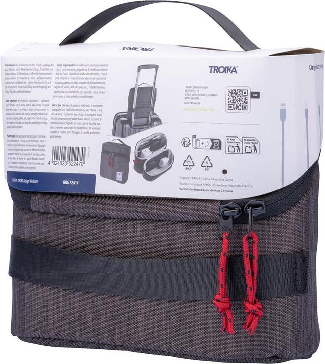 Produktbild Troika Kabeltasche BUSINESS TECH 2 GO