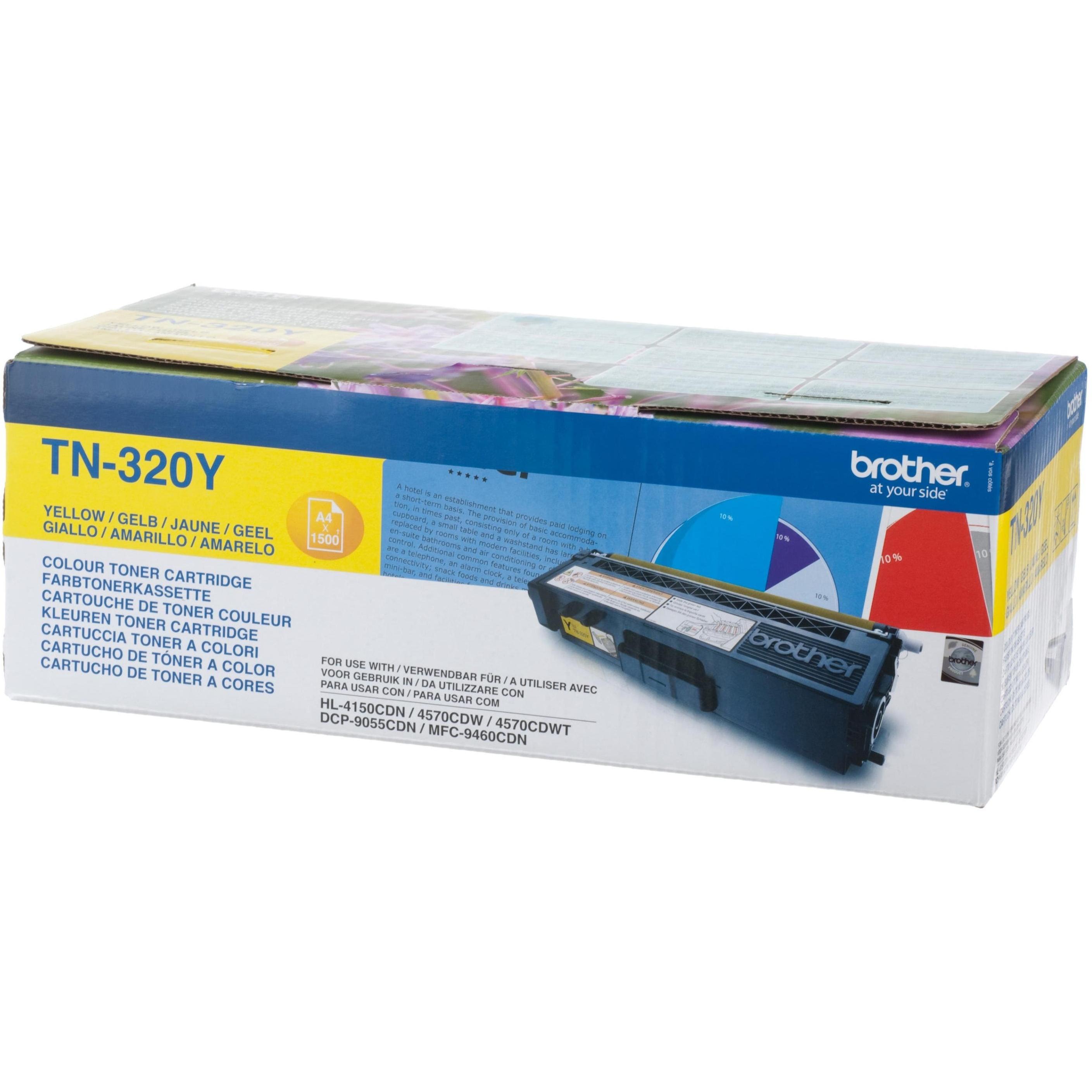Brother, Toner, Tn-320y (Y)