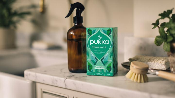 Actual product image Pukka Three Mint Organic (32 g)