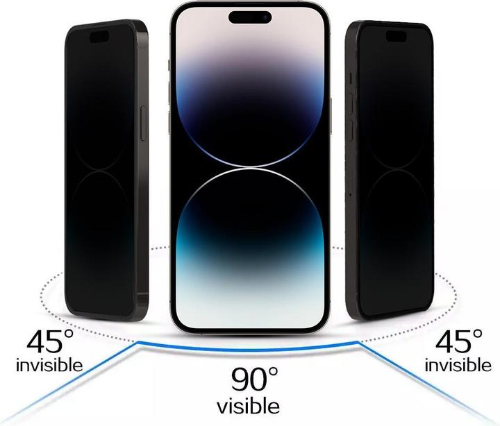 Productafbeelding iLike Protective glass - GALAXY S25 / S24 Tempered Privacy Glass (1 Pcs., Samsung Galaxy S24, Samsung Galaxy S25)